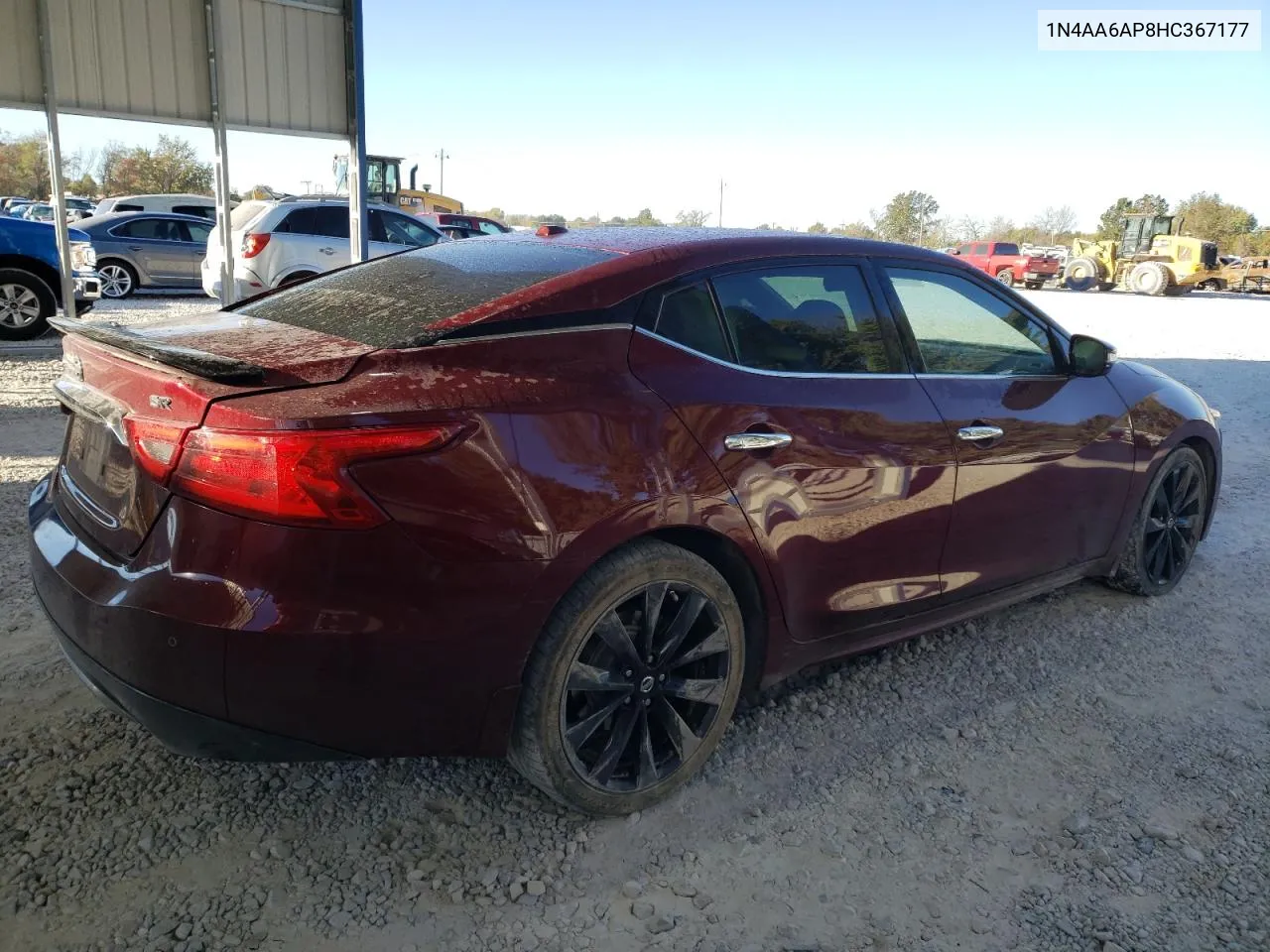 2017 Nissan Maxima 3.5S VIN: 1N4AA6AP8HC367177 Lot: 76013954