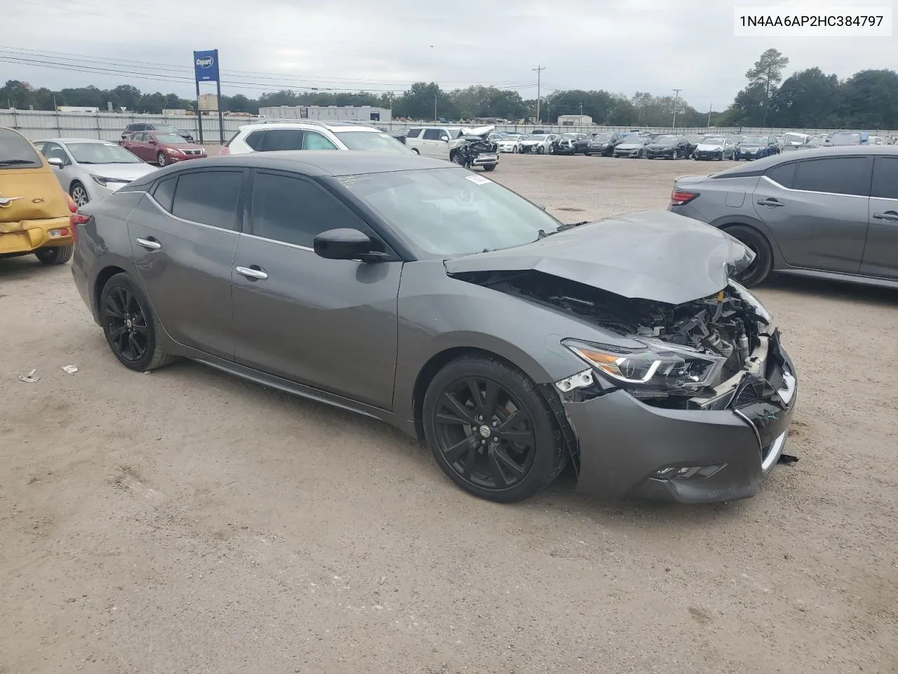 2017 Nissan Maxima 3.5S VIN: 1N4AA6AP2HC384797 Lot: 76038704