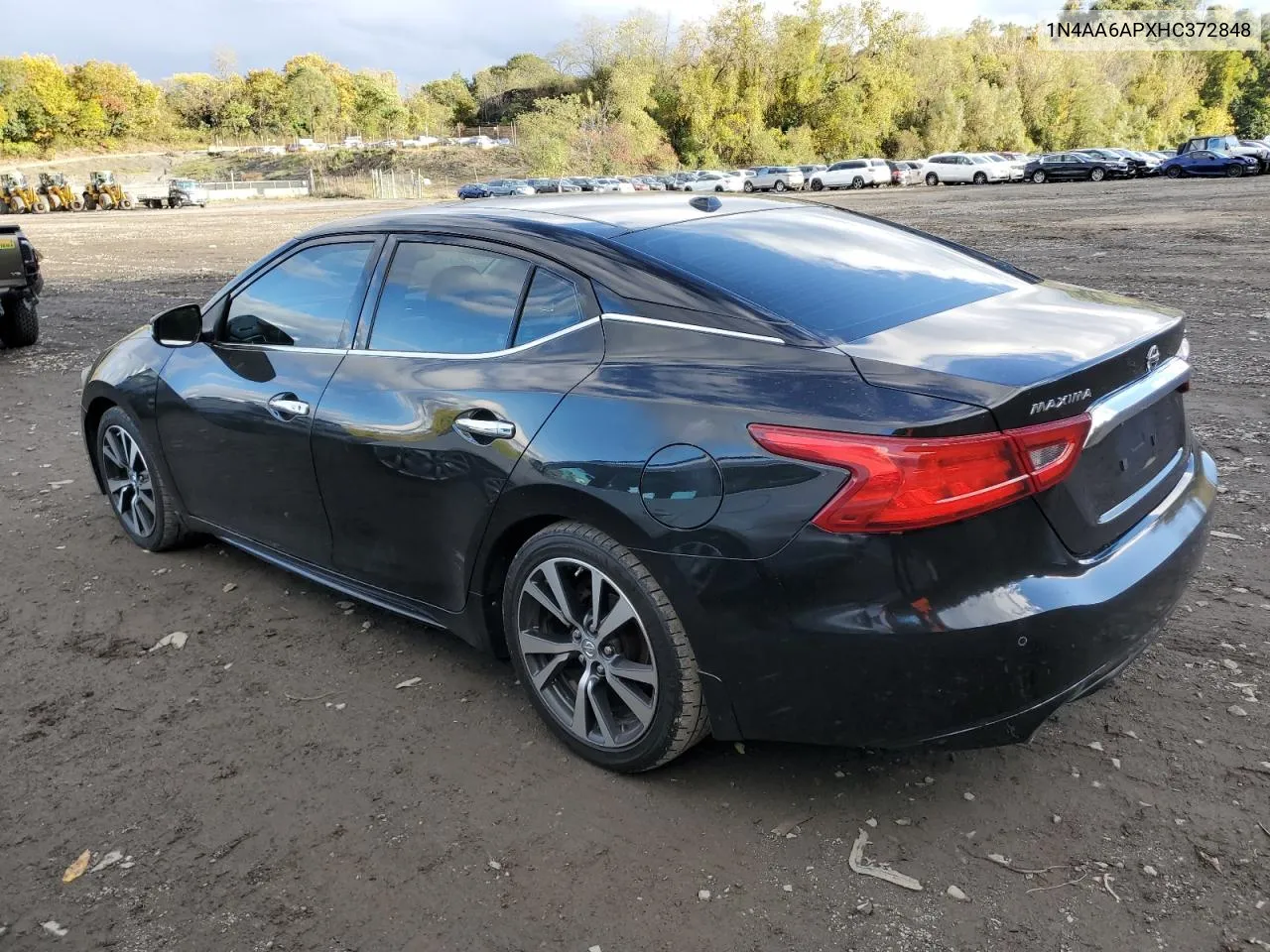 2017 Nissan Maxima 3.5S VIN: 1N4AA6APXHC372848 Lot: 76043244