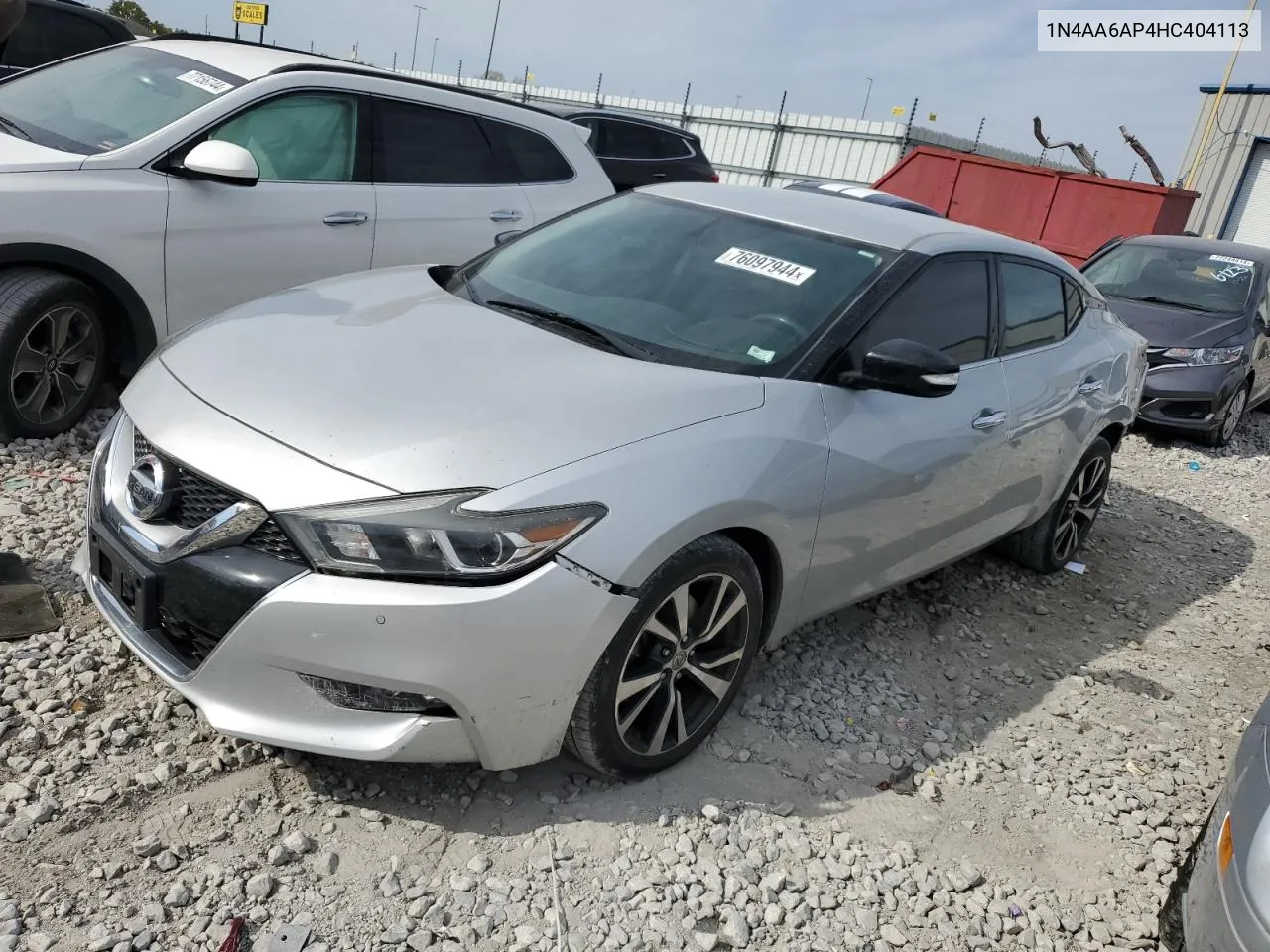 2017 Nissan Maxima 3.5S VIN: 1N4AA6AP4HC404113 Lot: 76097944