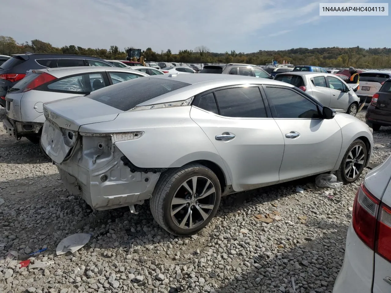 2017 Nissan Maxima 3.5S VIN: 1N4AA6AP4HC404113 Lot: 76097944