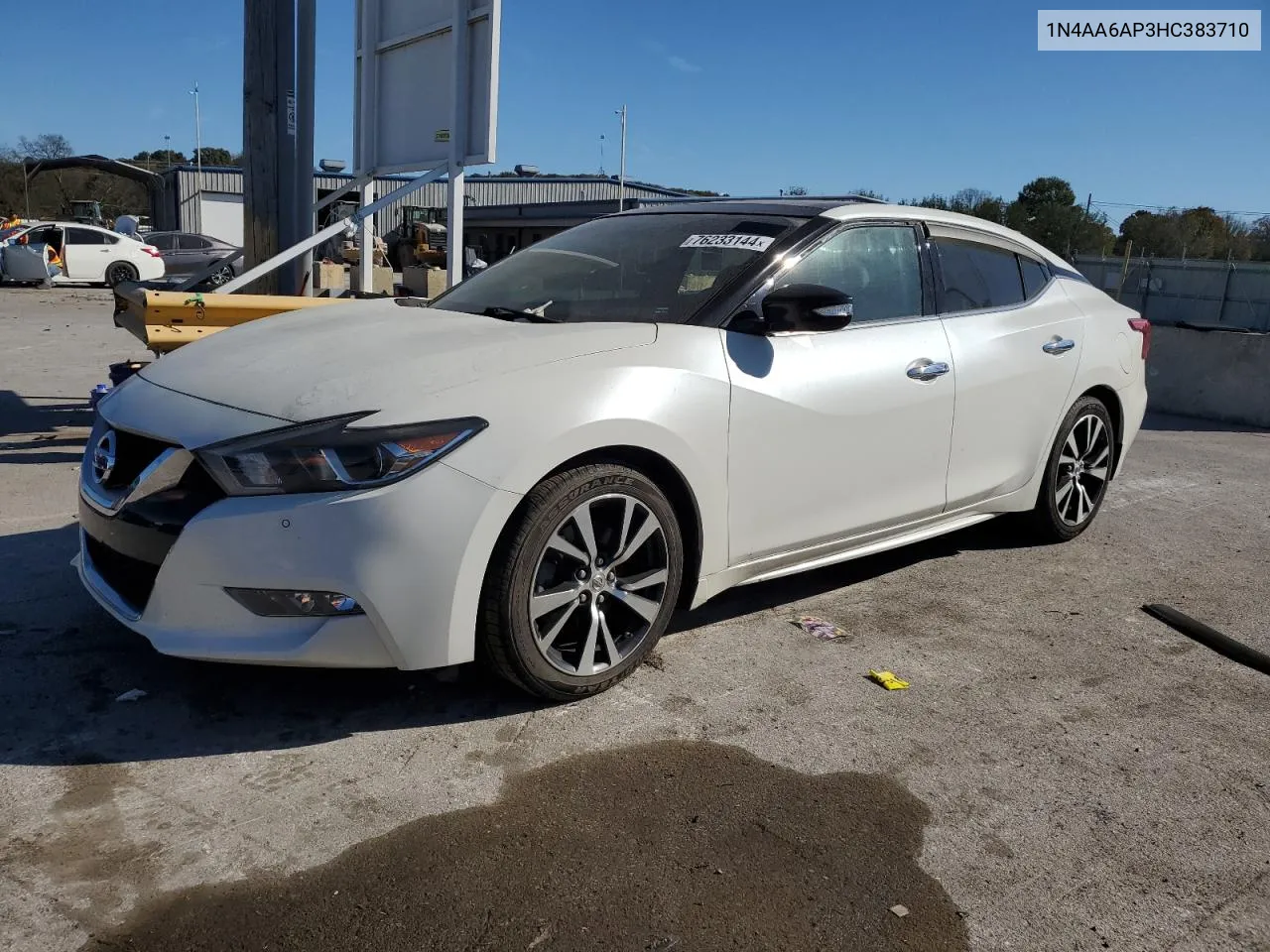 2017 Nissan Maxima 3.5S VIN: 1N4AA6AP3HC383710 Lot: 76233144