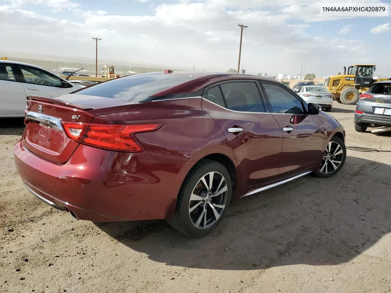 2017 Nissan Maxima 3.5S VIN: 1N4AA6APXHC420879 Lot: 76311384