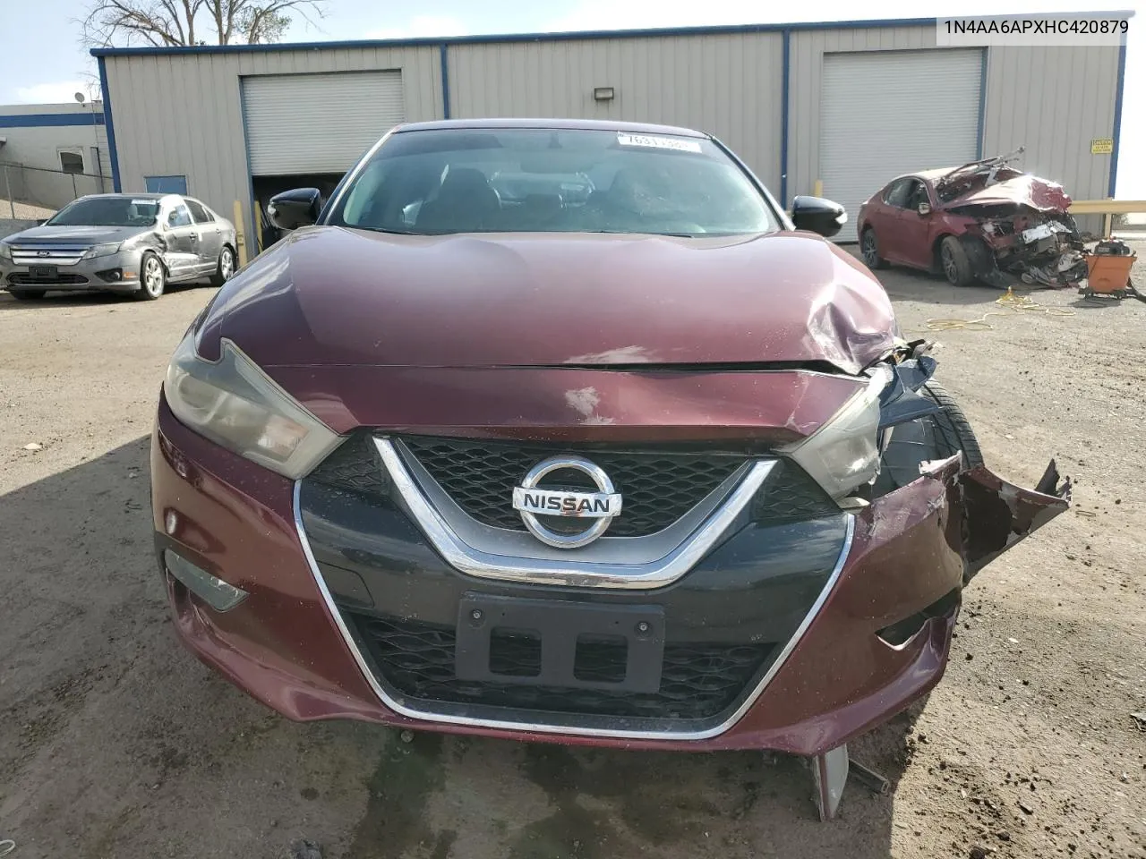 2017 Nissan Maxima 3.5S VIN: 1N4AA6APXHC420879 Lot: 76311384