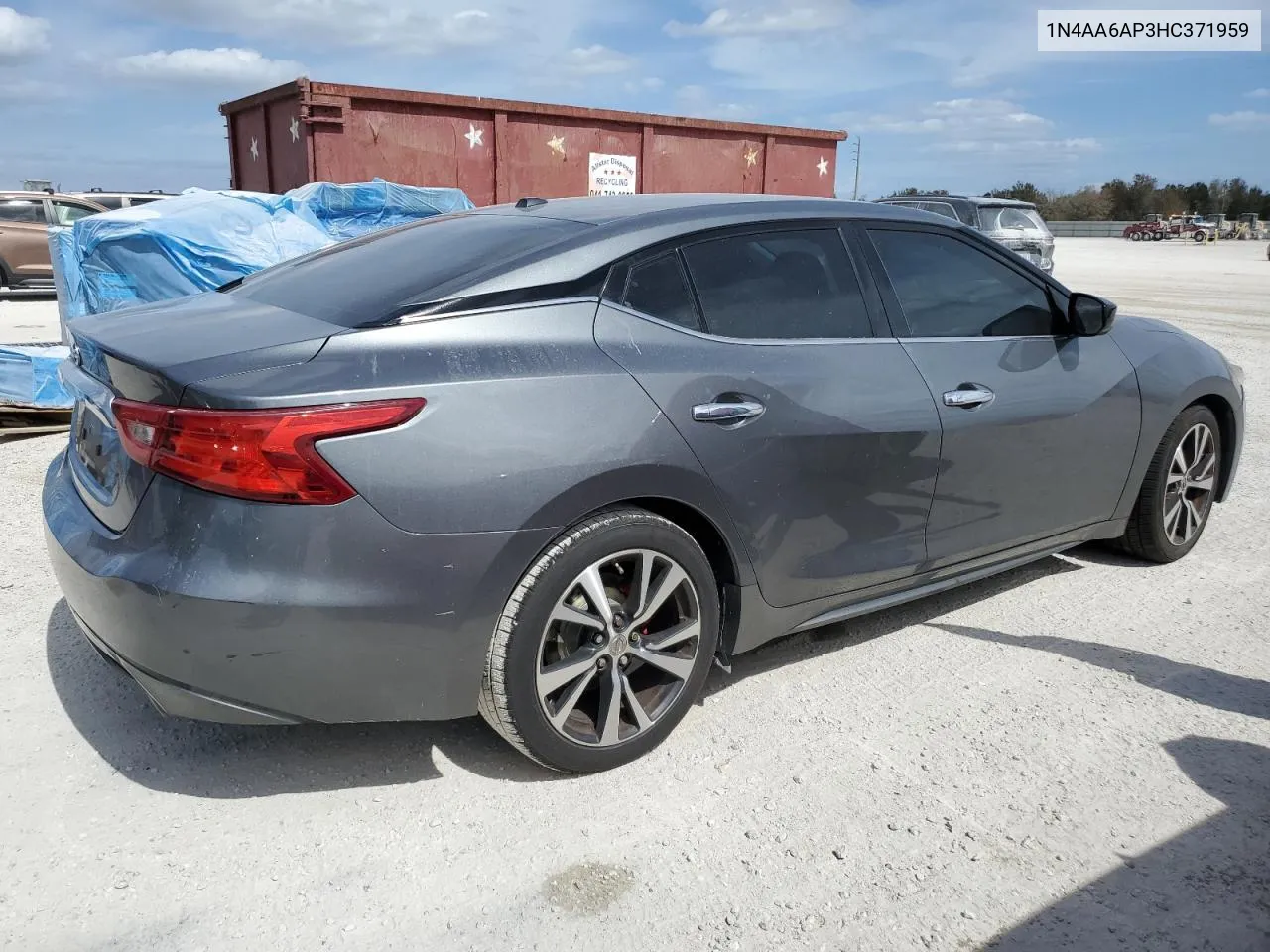 2017 Nissan Maxima 3.5S VIN: 1N4AA6AP3HC371959 Lot: 76370684