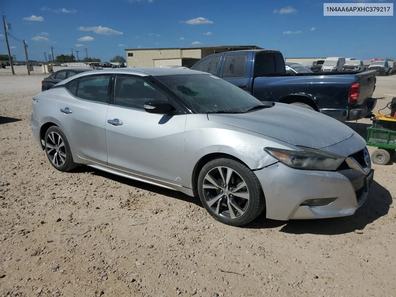 2017 Nissan Maxima 3.5S VIN: 1N4AA6APXHC379217 Lot: 76461364