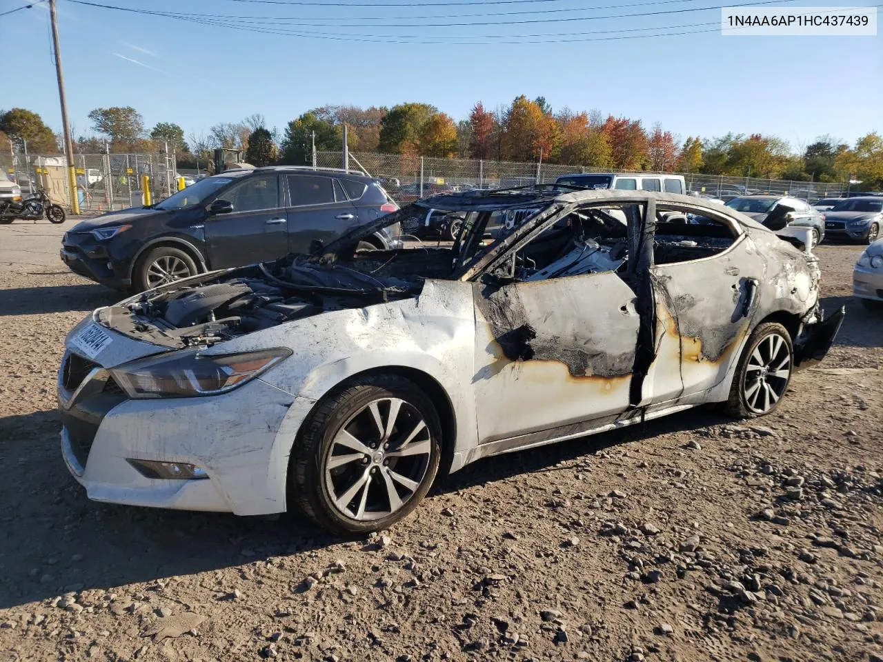 2017 Nissan Maxima 3.5S VIN: 1N4AA6AP1HC437439 Lot: 76528414