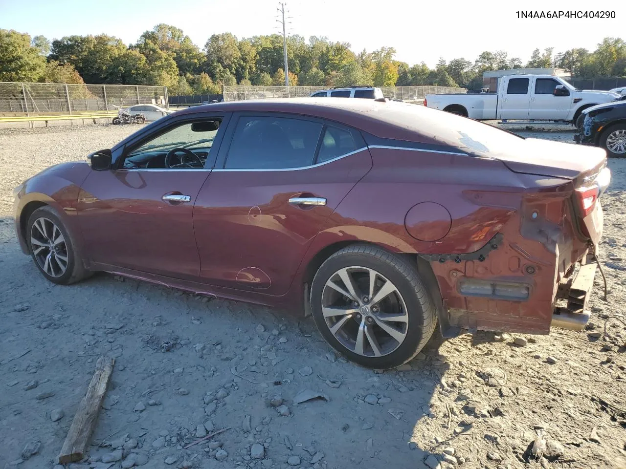 2017 Nissan Maxima 3.5S VIN: 1N4AA6AP4HC404290 Lot: 76607384