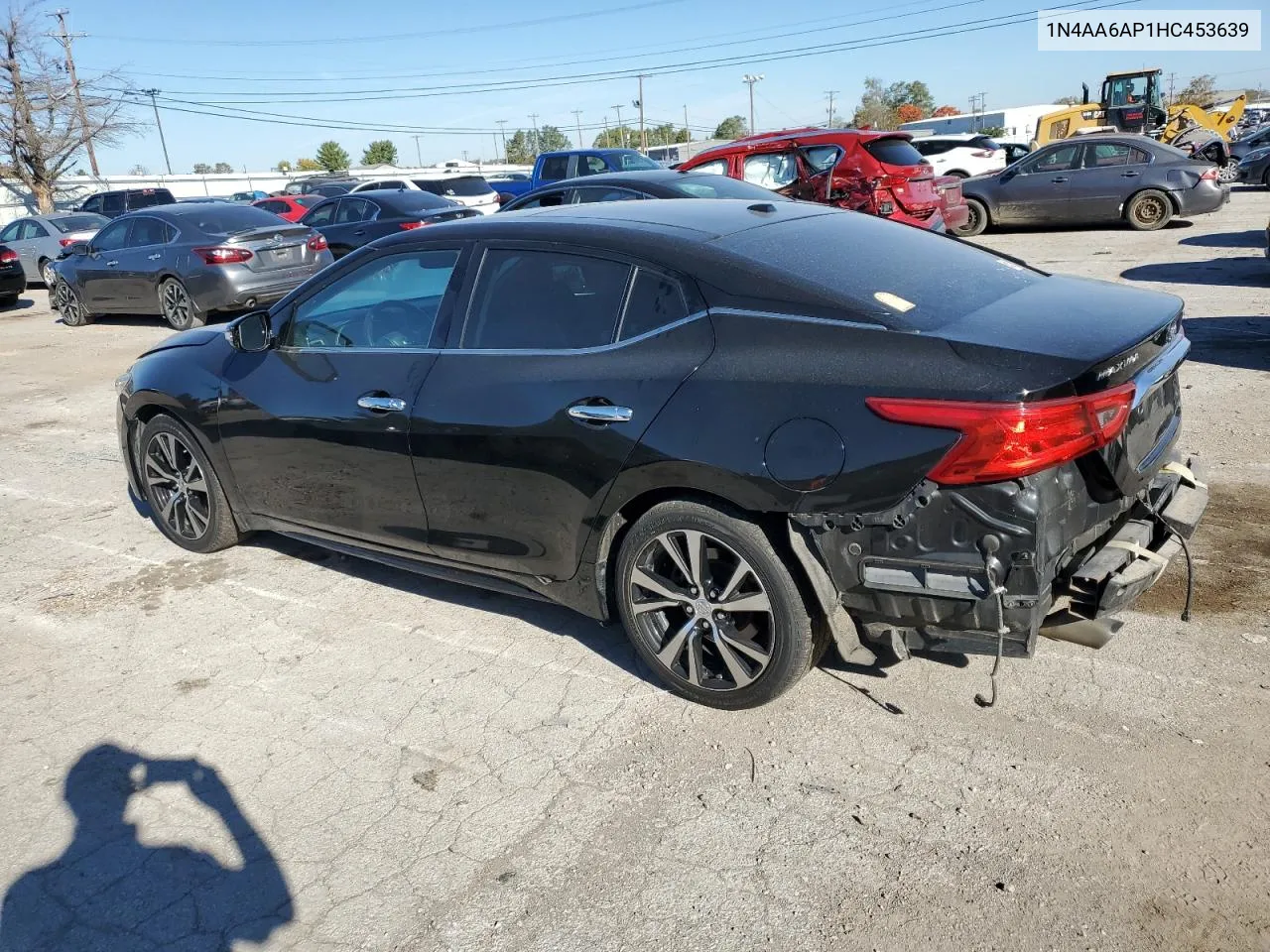 2017 Nissan Maxima 3.5S VIN: 1N4AA6AP1HC453639 Lot: 76868374