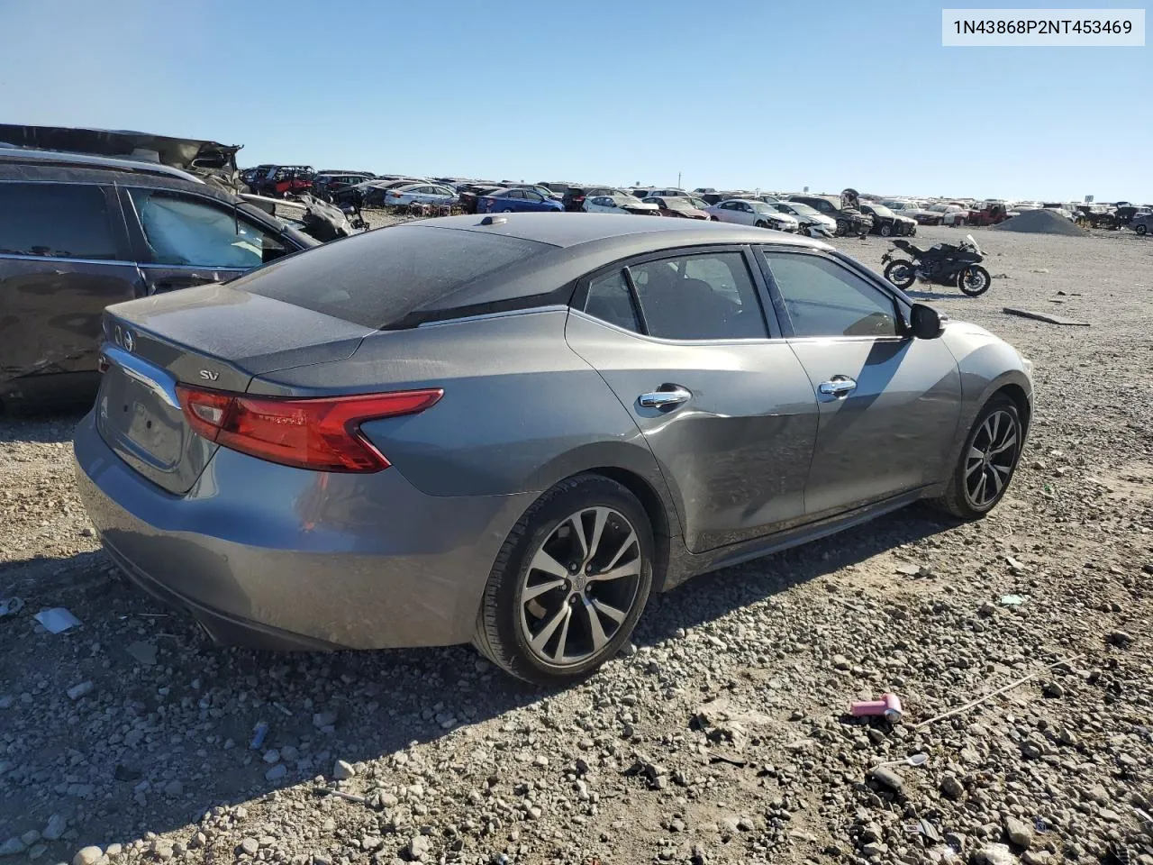 2017 Nissan Maxima VIN: 1N43868P2NT453469 Lot: 76952994