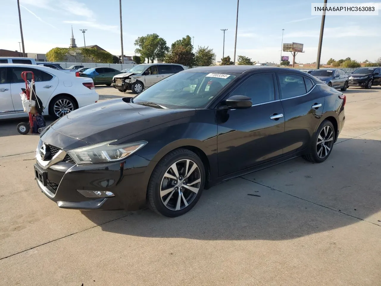 2017 Nissan Maxima 3.5S VIN: 1N4AA6AP1HC363083 Lot: 77003264