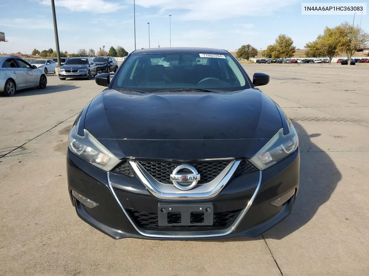 2017 Nissan Maxima 3.5S VIN: 1N4AA6AP1HC363083 Lot: 77003264