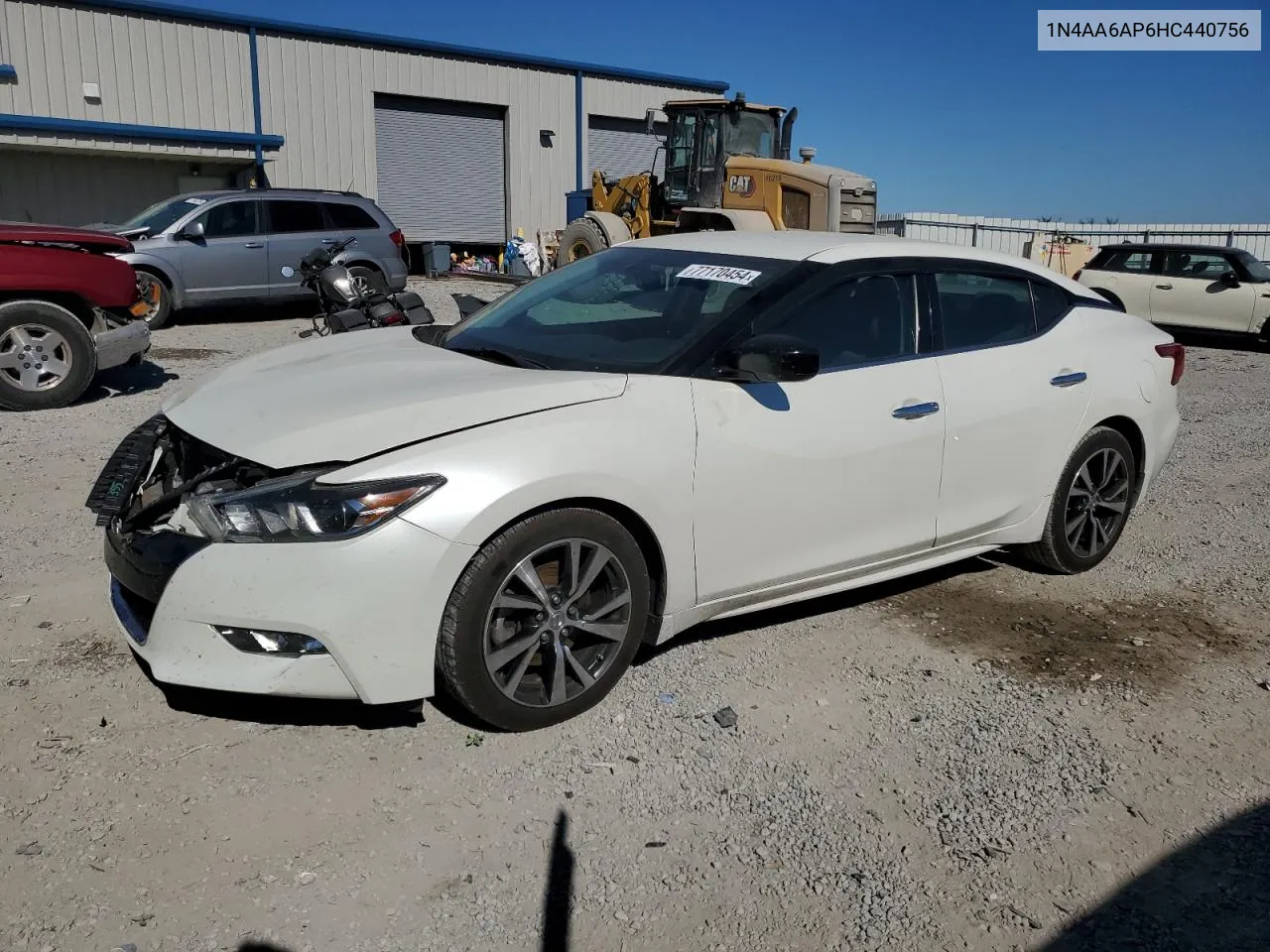 2017 Nissan Maxima 3.5S VIN: 1N4AA6AP6HC440756 Lot: 77170454