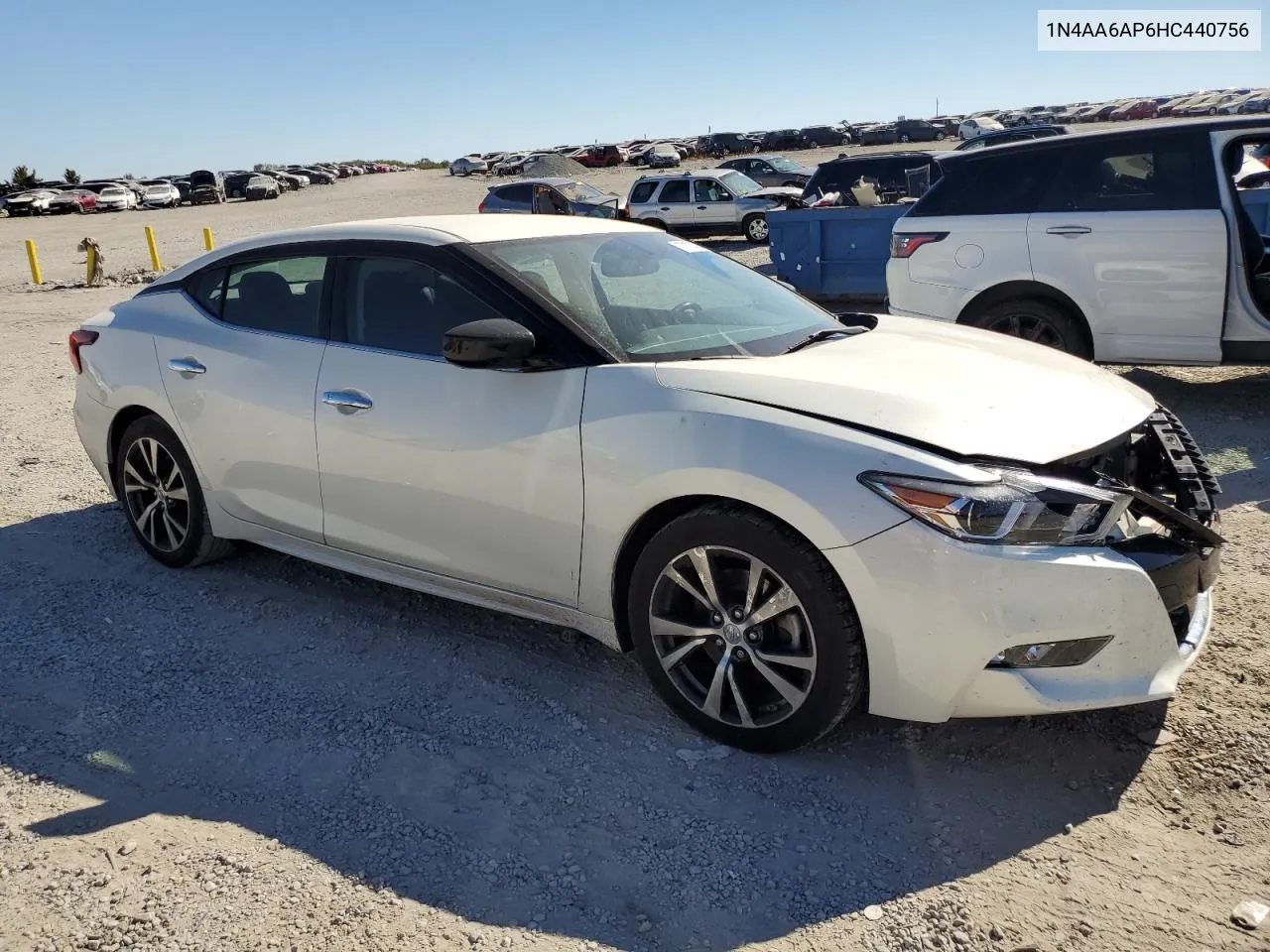 2017 Nissan Maxima 3.5S VIN: 1N4AA6AP6HC440756 Lot: 77170454