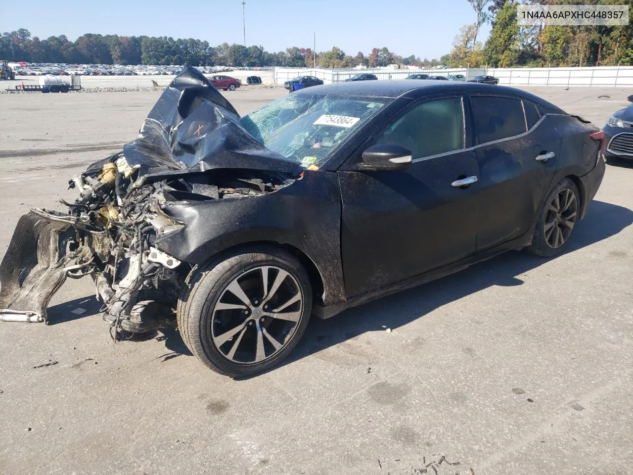 1N4AA6APXHC448357 2017 Nissan Maxima 3.5S