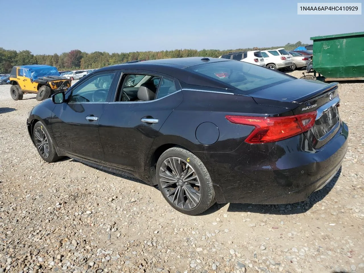 2017 Nissan Maxima 3.5S VIN: 1N4AA6AP4HC410929 Lot: 77821924