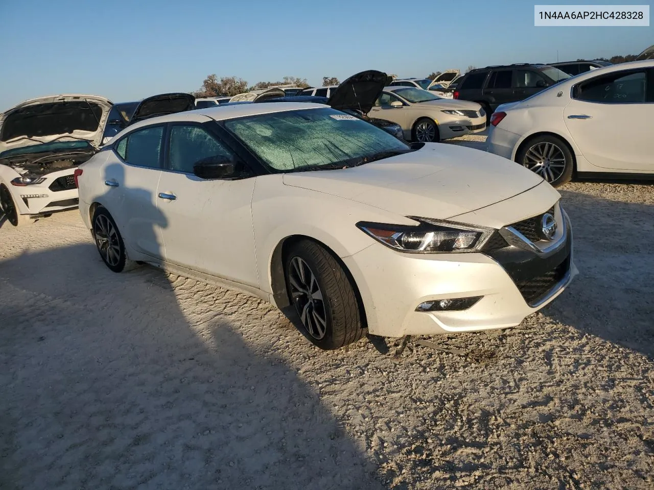 2017 Nissan Maxima 3.5S VIN: 1N4AA6AP2HC428328 Lot: 77825054