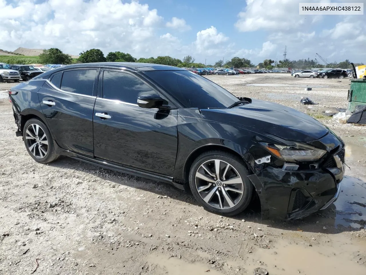 2017 Nissan Maxima 3.5S VIN: 1N4AA6APXHC438122 Lot: 77947354