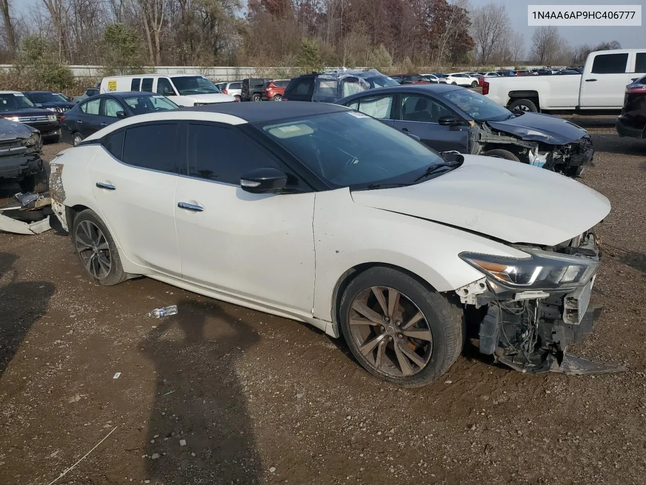 2017 Nissan Maxima 3.5S VIN: 1N4AA6AP9HC406777 Lot: 78084634