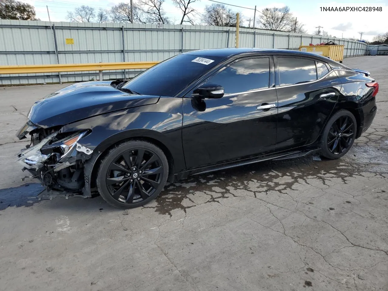 2017 Nissan Maxima 3.5S VIN: 1N4AA6APXHC428948 Lot: 78204144