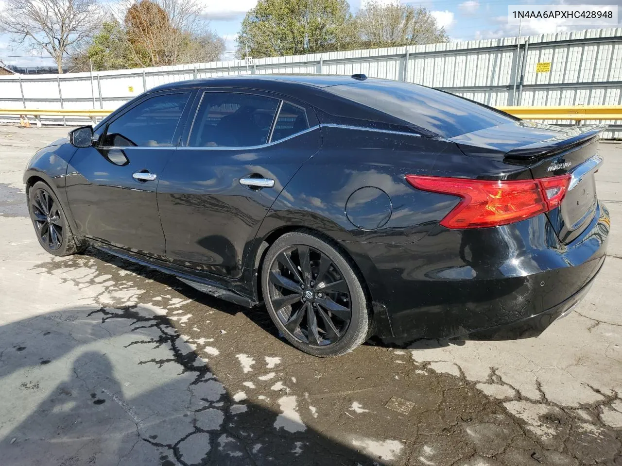 2017 Nissan Maxima 3.5S VIN: 1N4AA6APXHC428948 Lot: 78204144