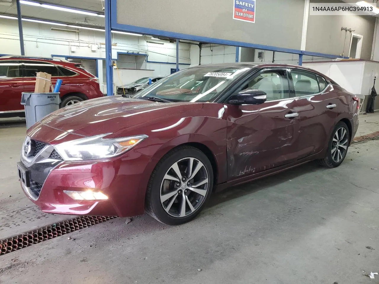 2017 Nissan Maxima 3.5S VIN: 1N4AA6AP6HC394913 Lot: 78205084