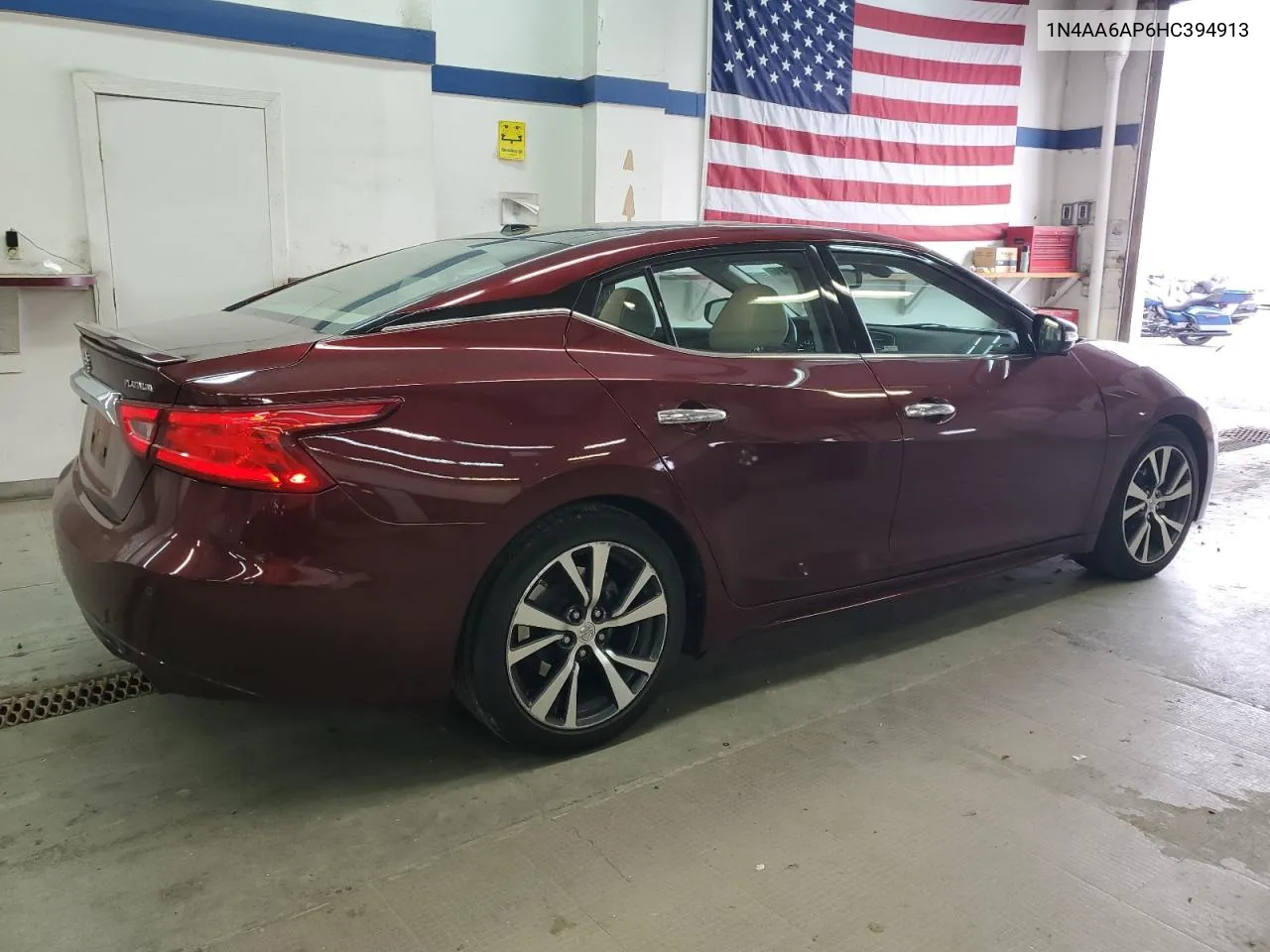 2017 Nissan Maxima 3.5S VIN: 1N4AA6AP6HC394913 Lot: 78205084