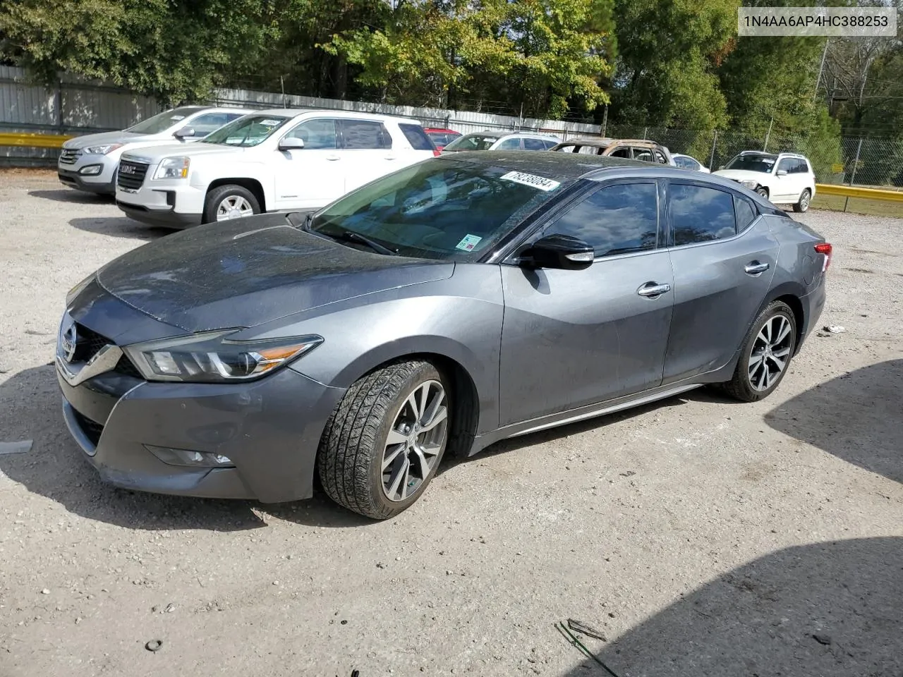 2017 Nissan Maxima 3.5S VIN: 1N4AA6AP4HC388253 Lot: 78238084