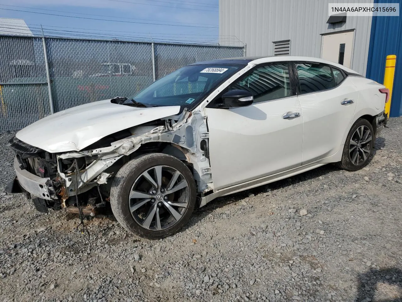 2017 Nissan Maxima 3.5S VIN: 1N4AA6APXHC415696 Lot: 78268894