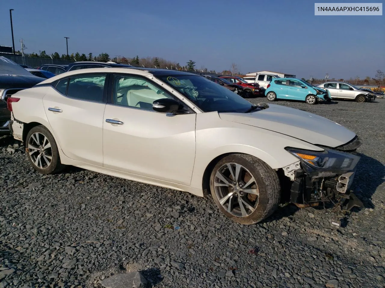 2017 Nissan Maxima 3.5S VIN: 1N4AA6APXHC415696 Lot: 78268894