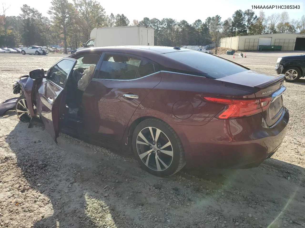 2017 Nissan Maxima 3.5S VIN: 1N4AA6AP1HC385343 Lot: 78280364