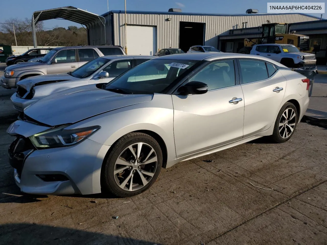 2017 Nissan Maxima 3.5S VIN: 1N4AA6AP6HC404226 Lot: 78393774