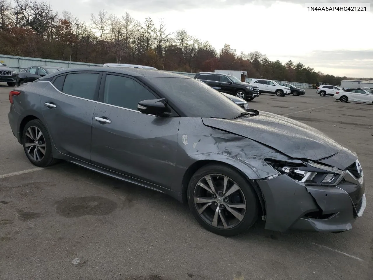 2017 Nissan Maxima 3.5S VIN: 1N4AA6AP4HC421221 Lot: 78760144