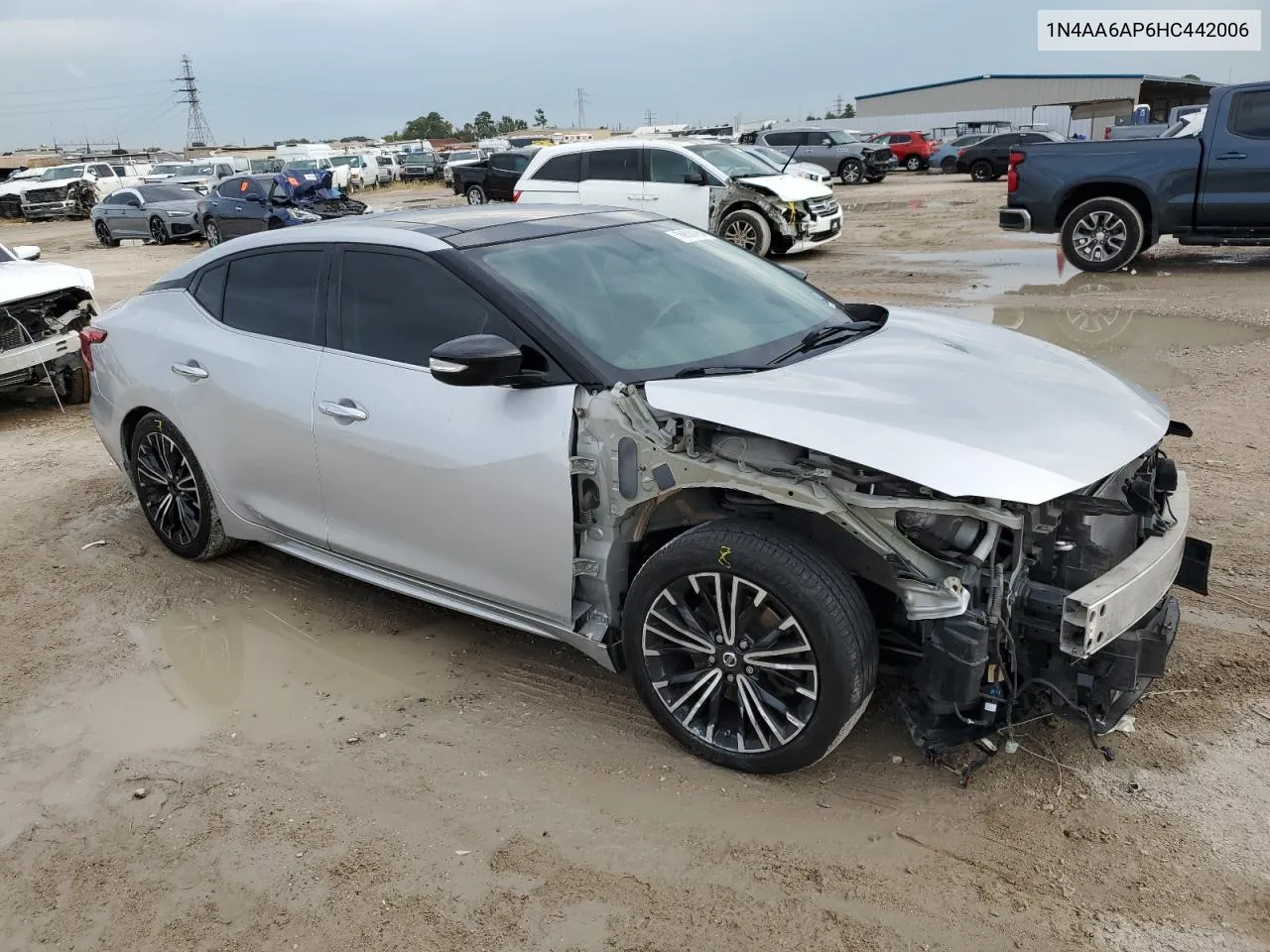 2017 Nissan Maxima 3.5S VIN: 1N4AA6AP6HC442006 Lot: 78820264