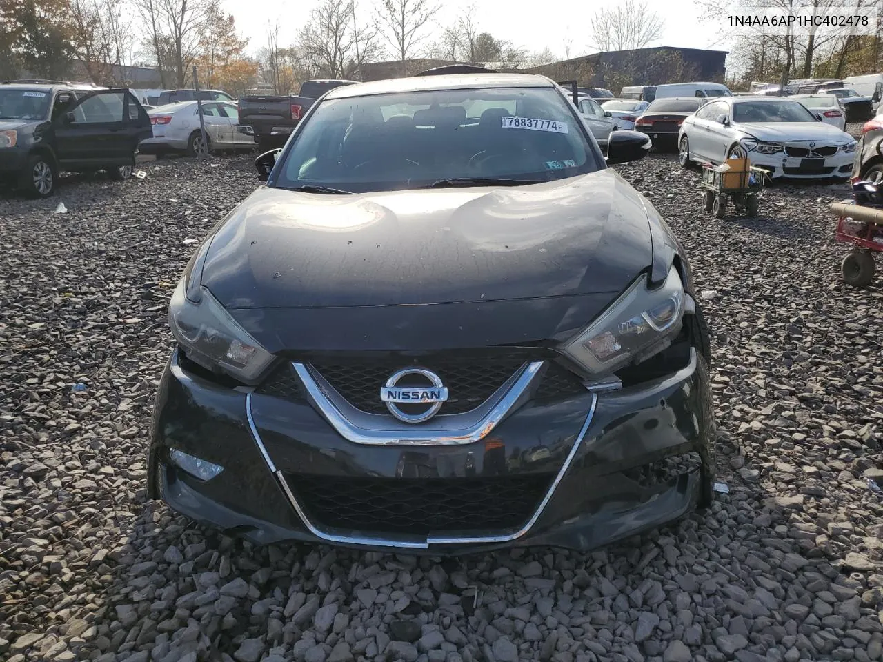 2017 Nissan Maxima 3.5S VIN: 1N4AA6AP1HC402478 Lot: 78837774