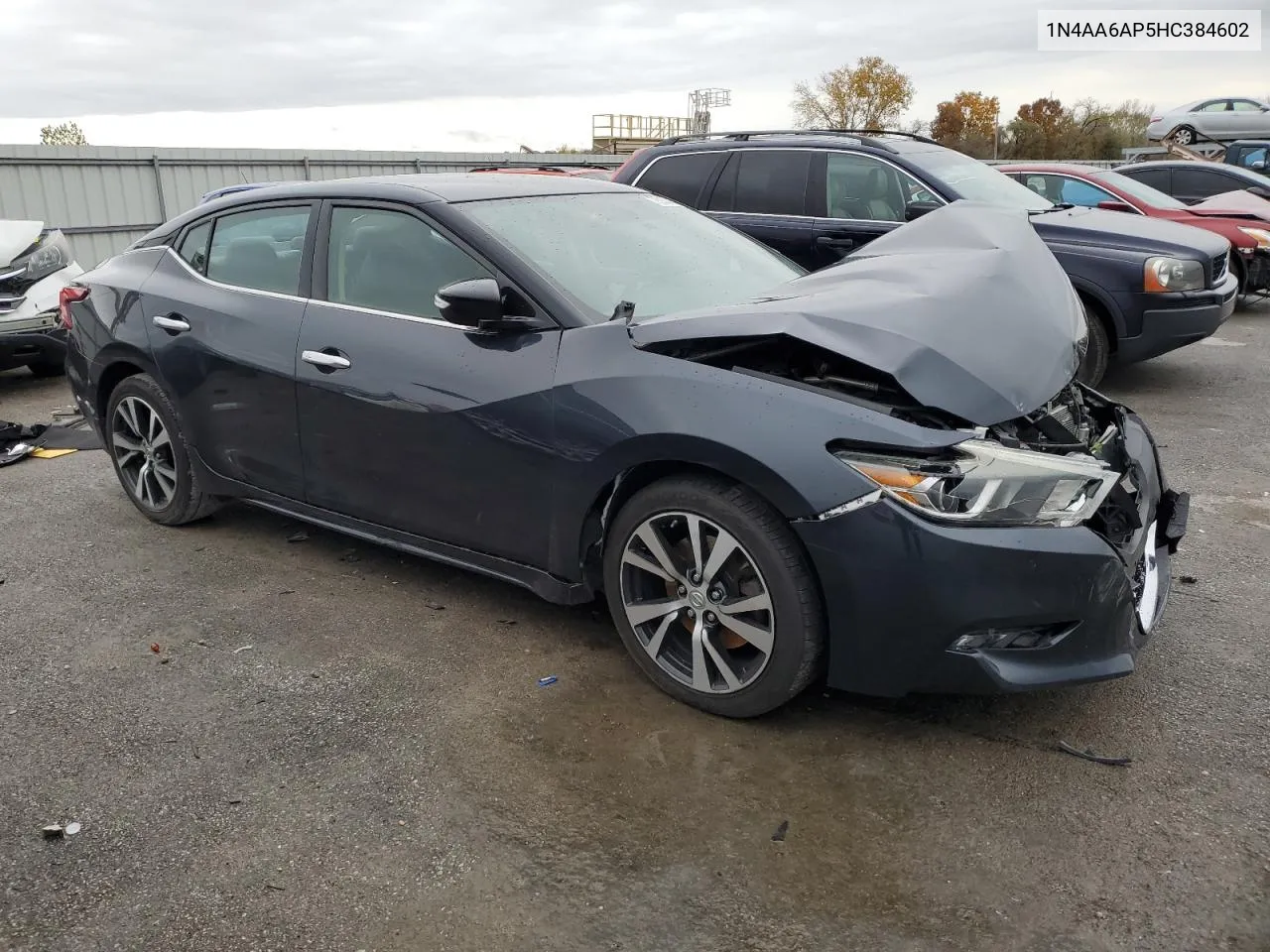 2017 Nissan Maxima 3.5S VIN: 1N4AA6AP5HC384602 Lot: 78930484