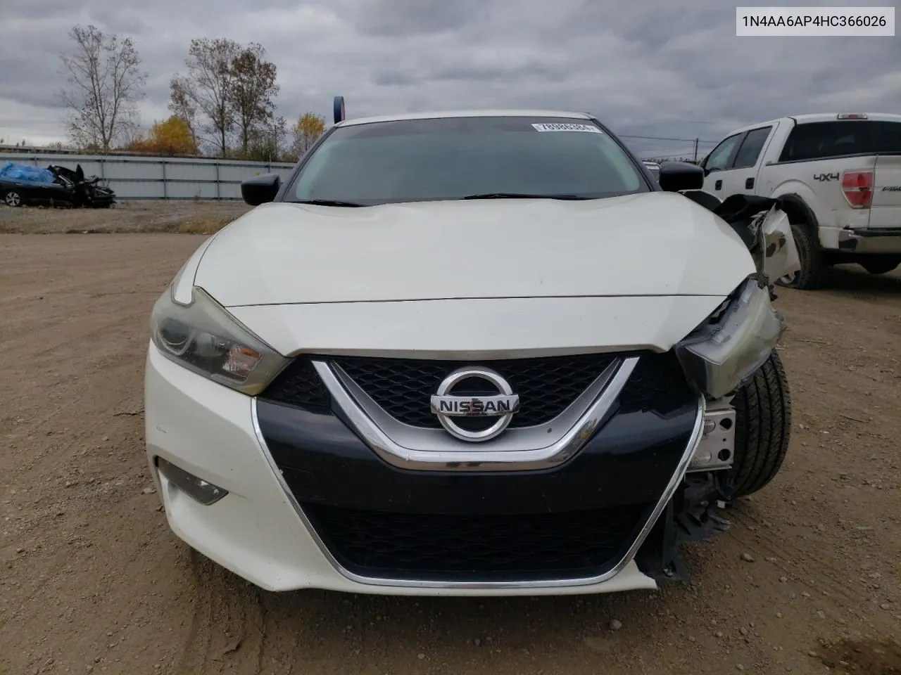 2017 Nissan Maxima 3.5S VIN: 1N4AA6AP4HC366026 Lot: 78986384