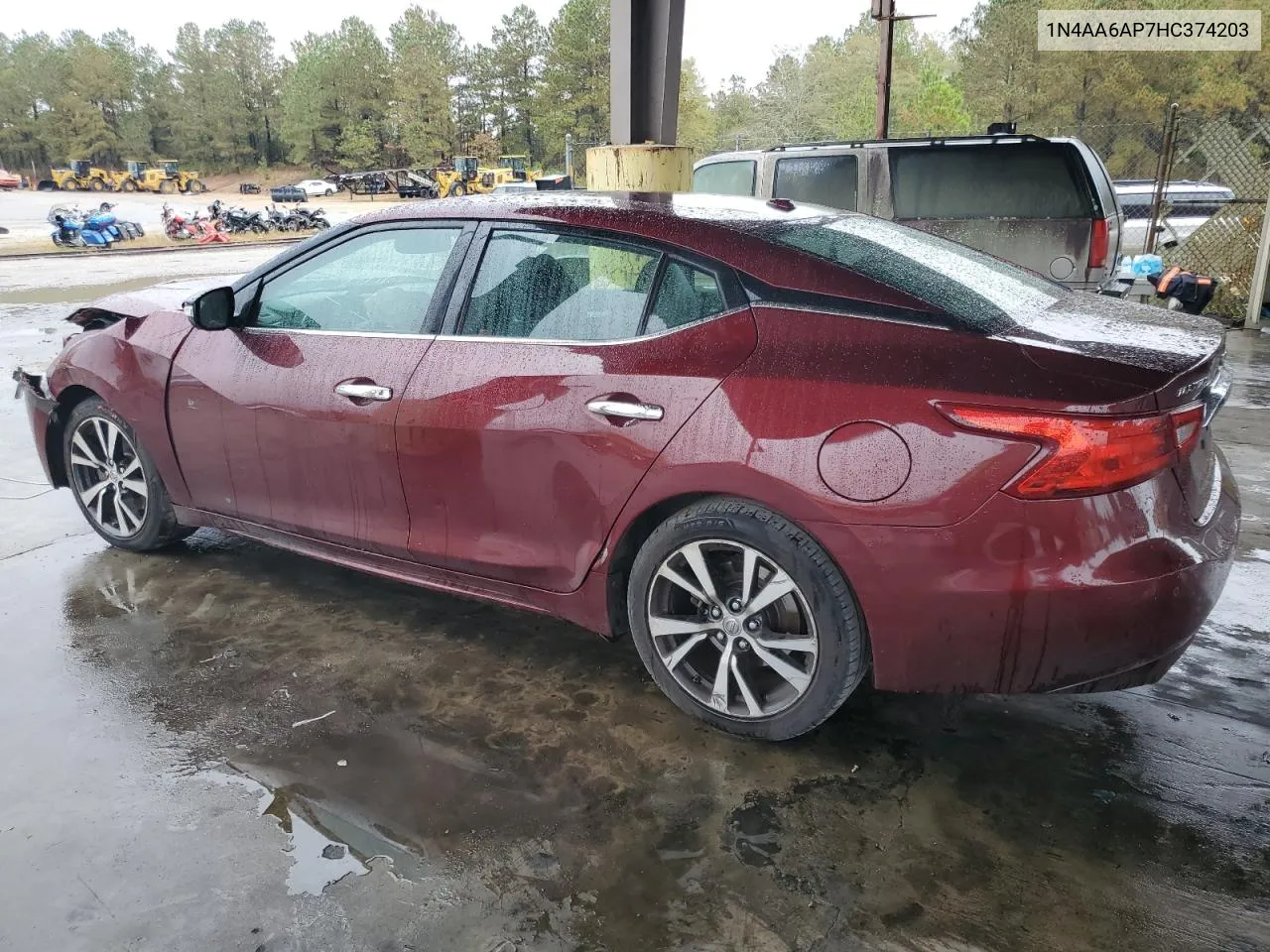 2017 Nissan Maxima 3.5S VIN: 1N4AA6AP7HC374203 Lot: 79161304