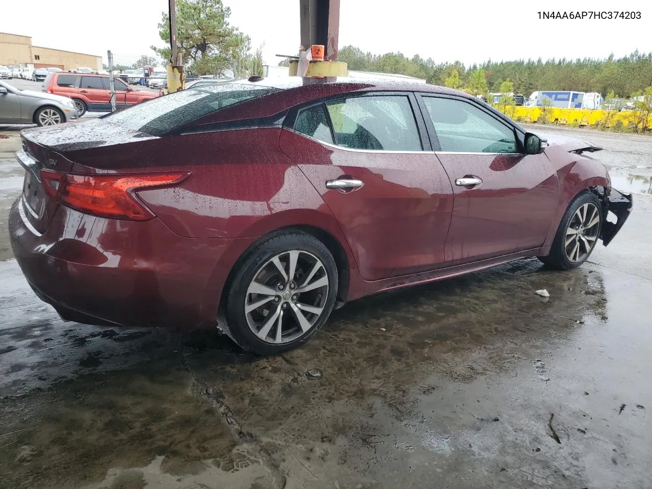 2017 Nissan Maxima 3.5S VIN: 1N4AA6AP7HC374203 Lot: 79161304