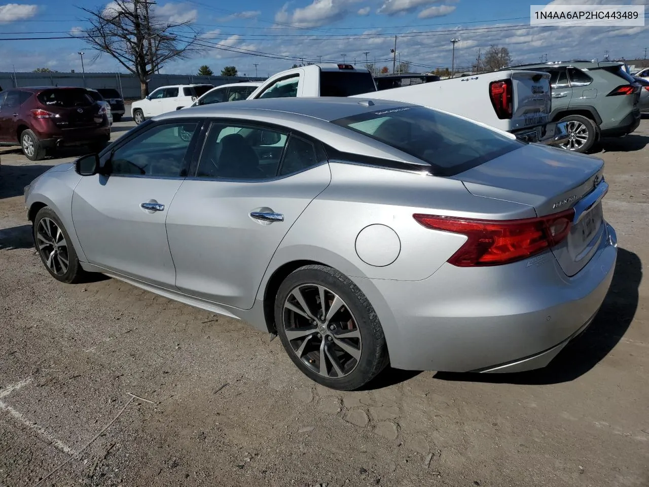 2017 Nissan Maxima 3.5S VIN: 1N4AA6AP2HC443489 Lot: 79171964