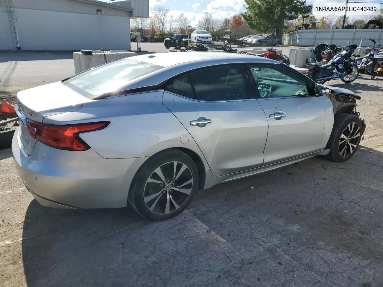 2017 Nissan Maxima 3.5S VIN: 1N4AA6AP2HC443489 Lot: 79171964