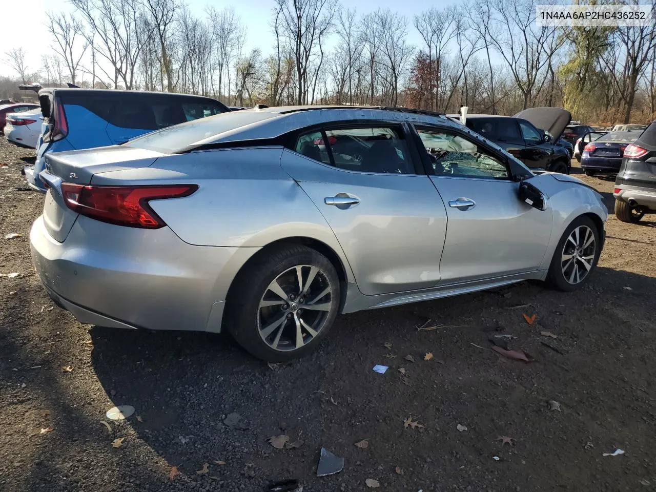 2017 Nissan Maxima 3.5S VIN: 1N4AA6AP2HC436252 Lot: 79305714