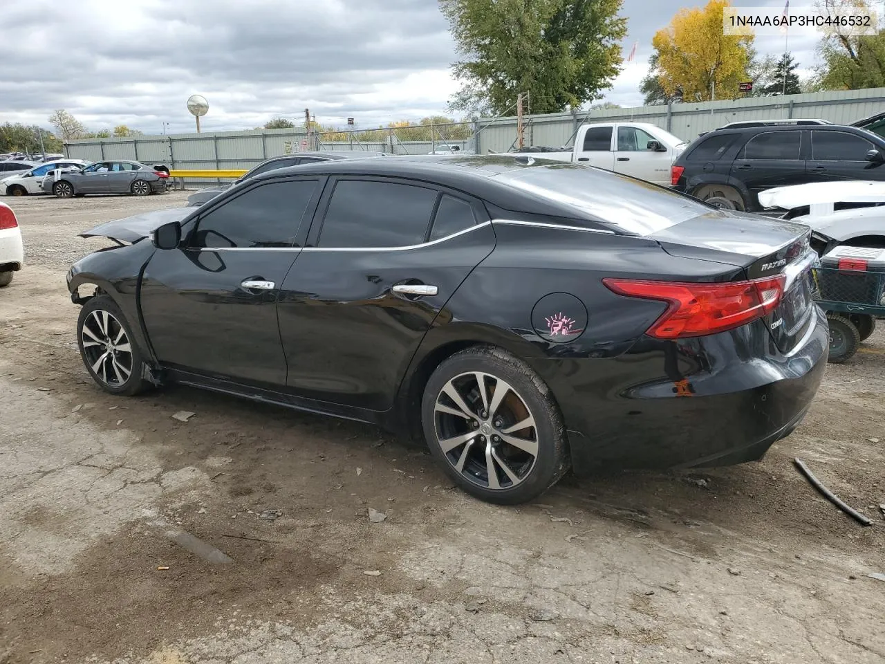 2017 Nissan Maxima 3.5S VIN: 1N4AA6AP3HC446532 Lot: 79322844