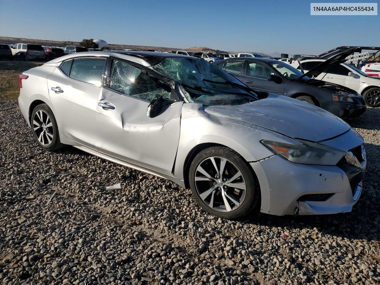 2017 Nissan Maxima 3.5S VIN: 1N4AA6AP4HC455434 Lot: 79361244