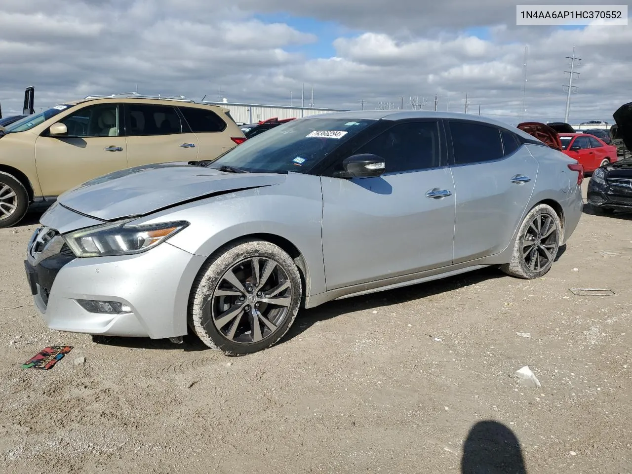 2017 Nissan Maxima 3.5S VIN: 1N4AA6AP1HC370552 Lot: 79366294