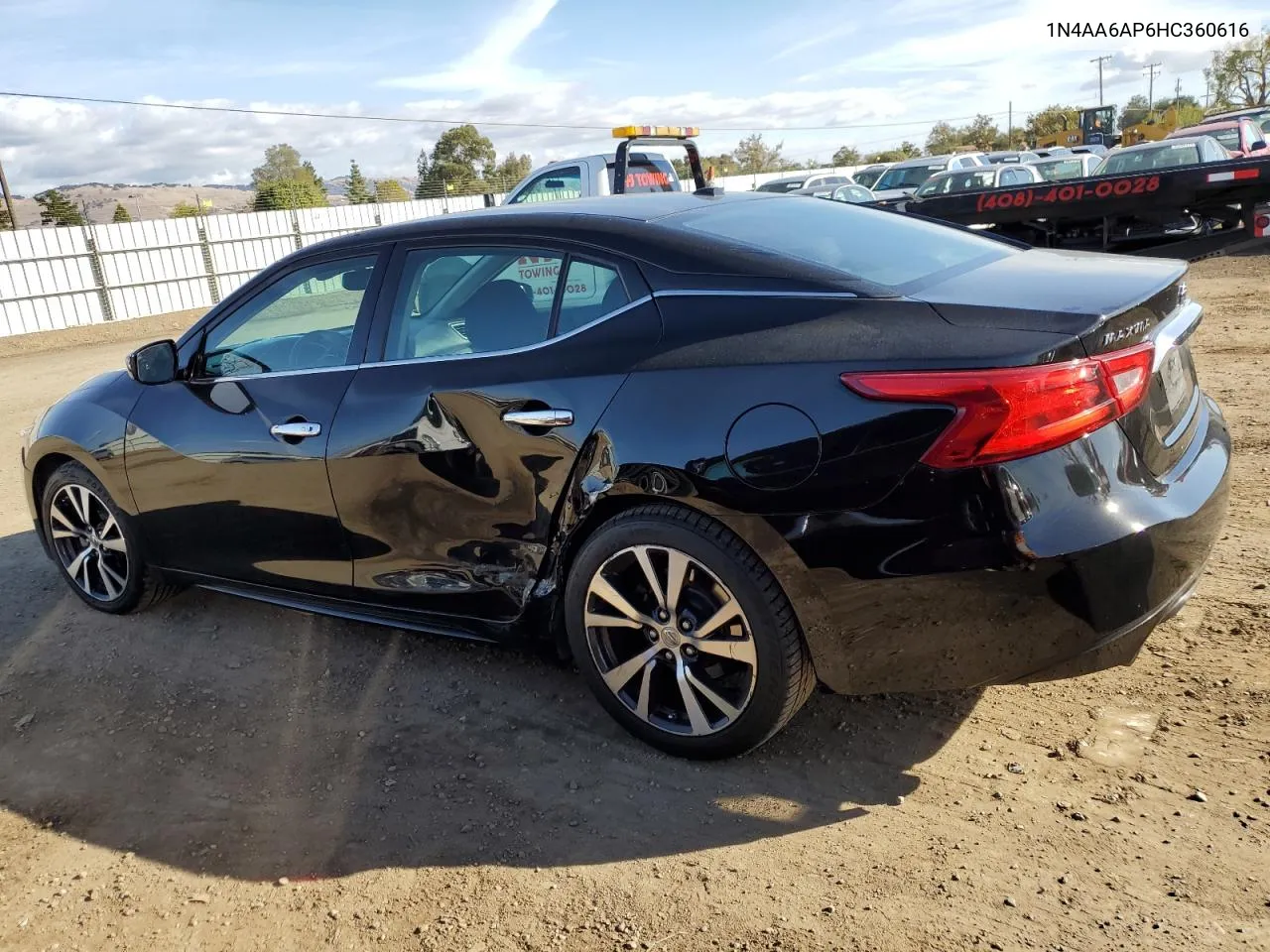 2017 Nissan Maxima 3.5S VIN: 1N4AA6AP6HC360616 Lot: 79499614