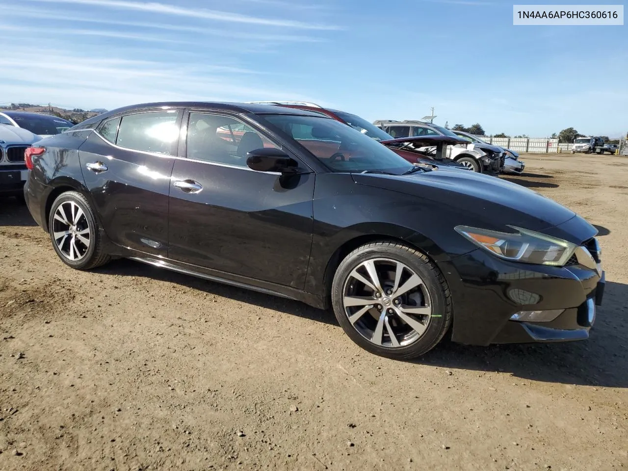 2017 Nissan Maxima 3.5S VIN: 1N4AA6AP6HC360616 Lot: 79499614