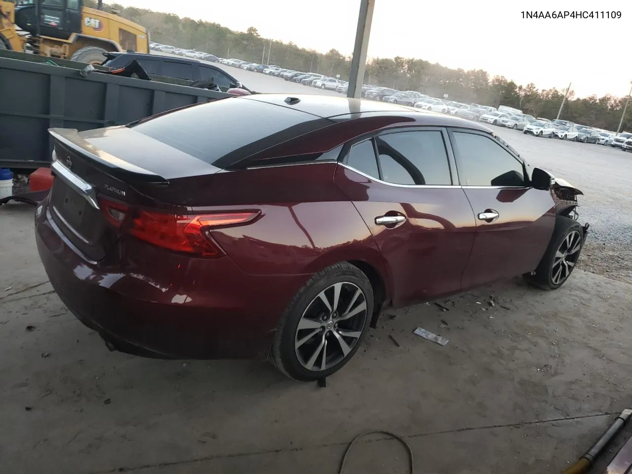 2017 Nissan Maxima 3.5S VIN: 1N4AA6AP4HC411109 Lot: 80122264