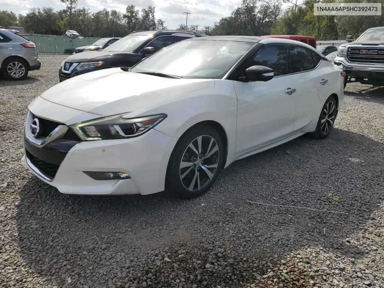 2017 Nissan Maxima 3.5S VIN: 1N4AA6AP5HC392473 Lot: 80223314