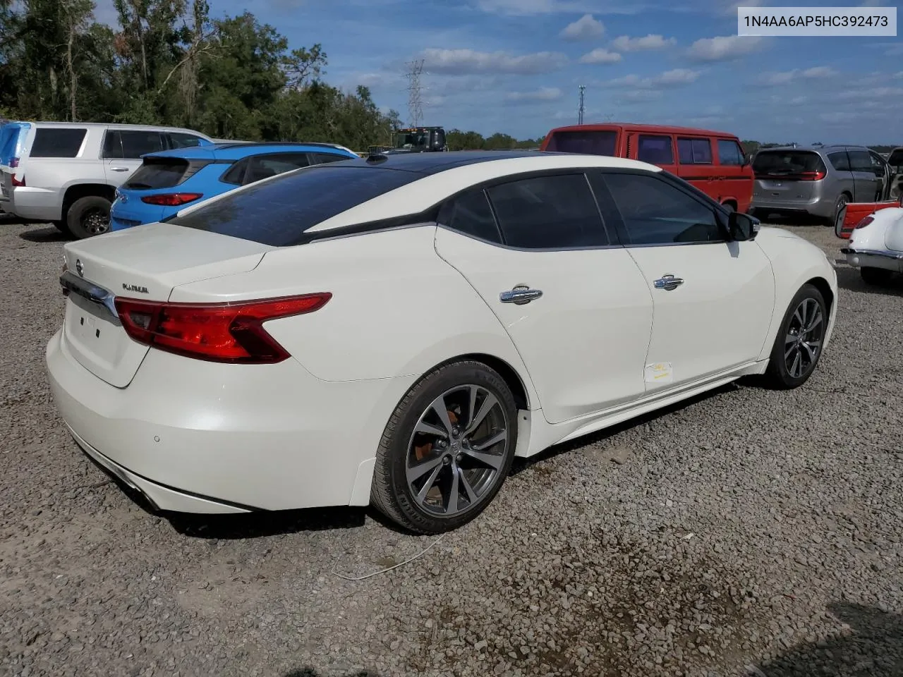 2017 Nissan Maxima 3.5S VIN: 1N4AA6AP5HC392473 Lot: 80223314